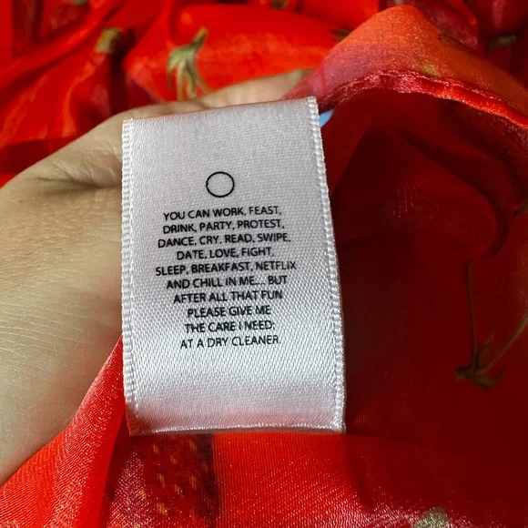 Selkie Strawberry Puff Dress - Picture 5 of 8